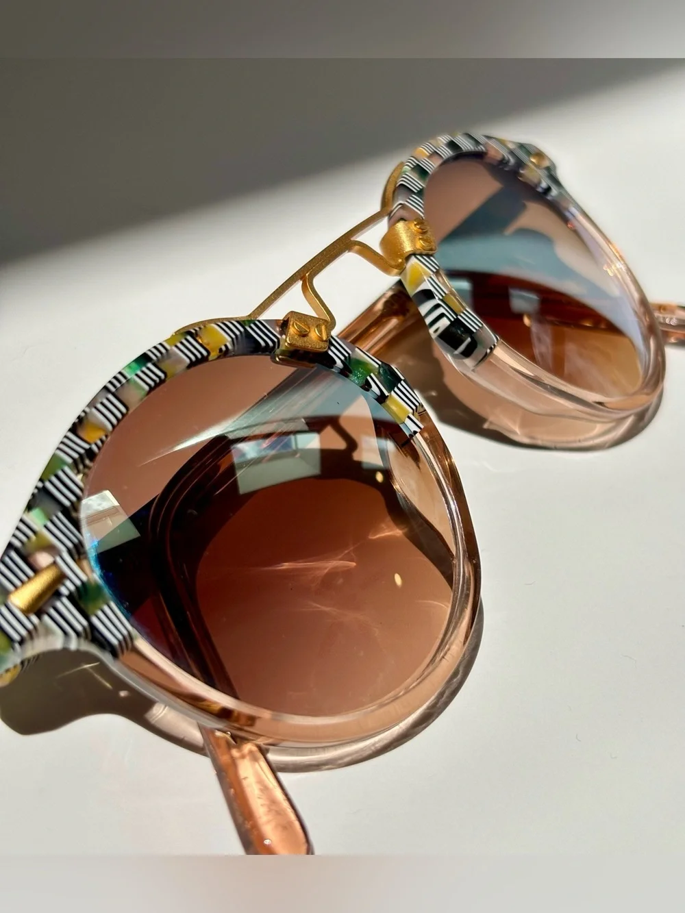 KREWE - ST. LOUIS | Lundi to Petal 24K Sunglasses